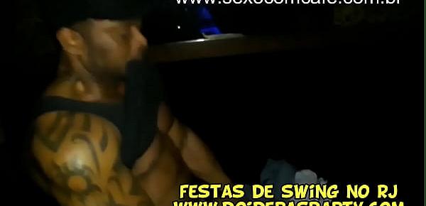  Funkeiro David Bolado Comendo Atriz Porno Bianca naldy em festa de swing